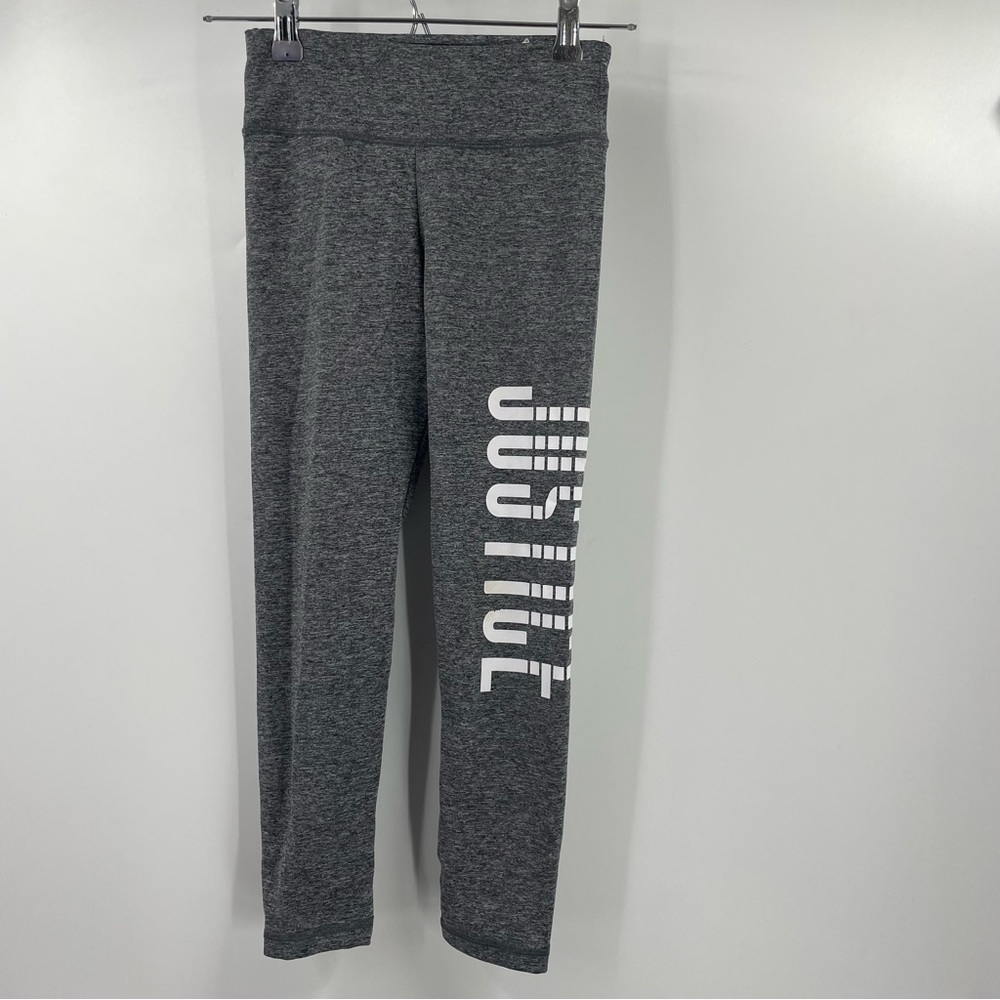 JUSTICE grey leggings